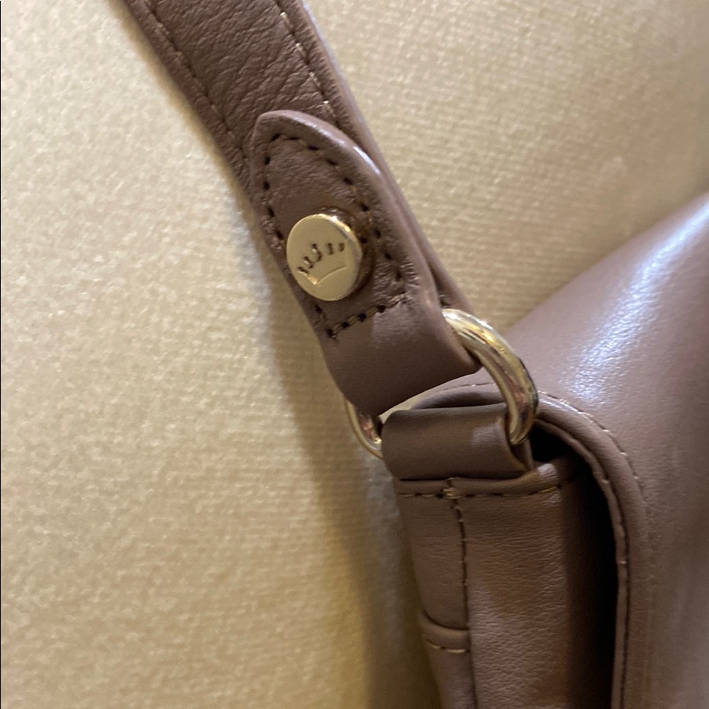 Elaine Turner Brown Fringe Crossbody Bag - Picture 9 of 11